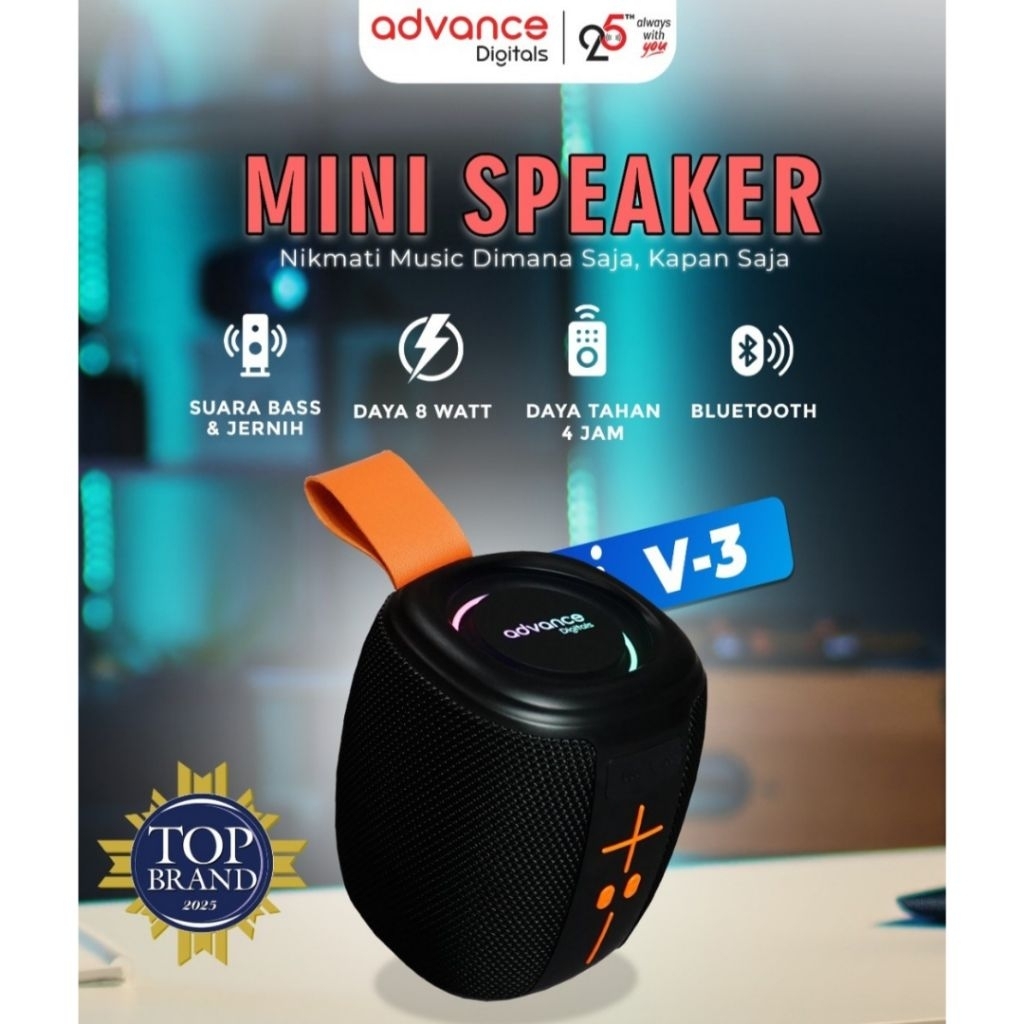 ADVANCE MINI SPEAKER BLUETOOTH V 3