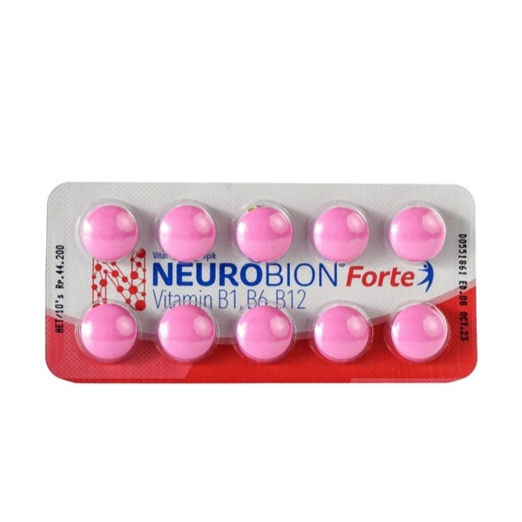 NEUROBION FORTE VITAMIN B COMPLEX STRIP 10 TABLET