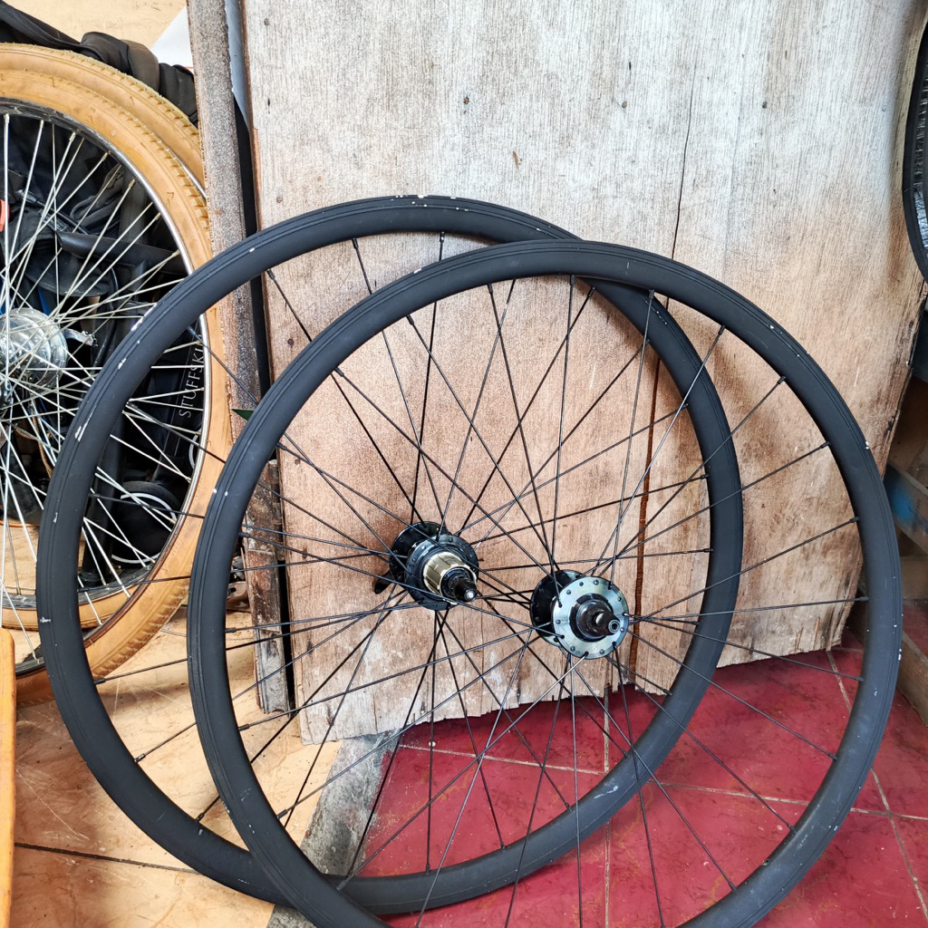 wheelset 700c copotan 24 holes