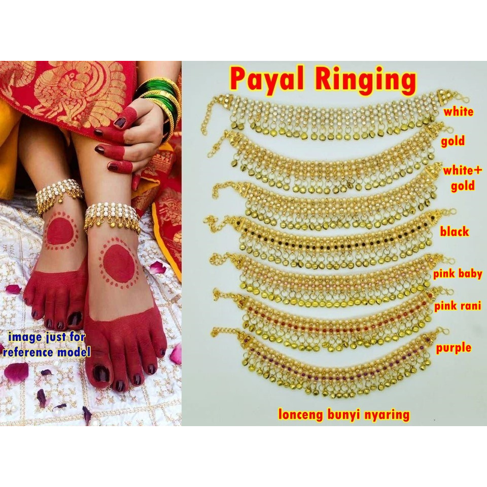 Ringing PAYAL DEWASA / Gelang Kaki India Indired