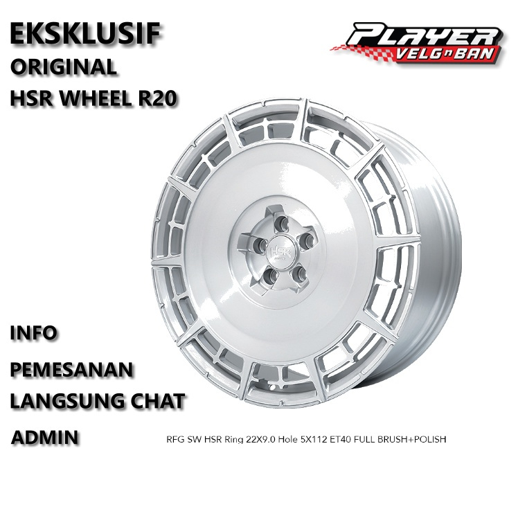 VELG MOBIL RING22 SPESIAL MODEL MERCEDES AUDI MERCY PELEK HSR WHEEL ORIGINAL RFG SW R22 L9 PCD5X112