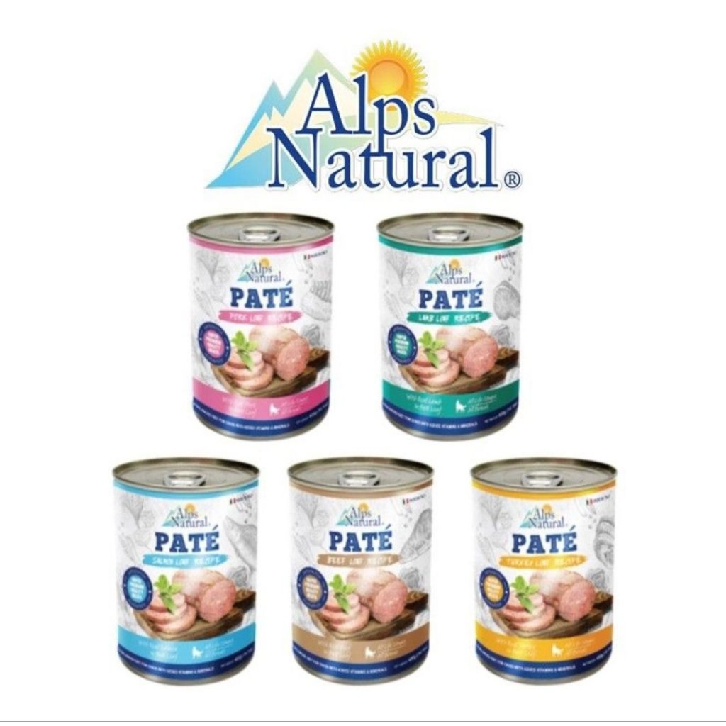 ALPS NATURAL Pate 415gram - Wet Food Dog