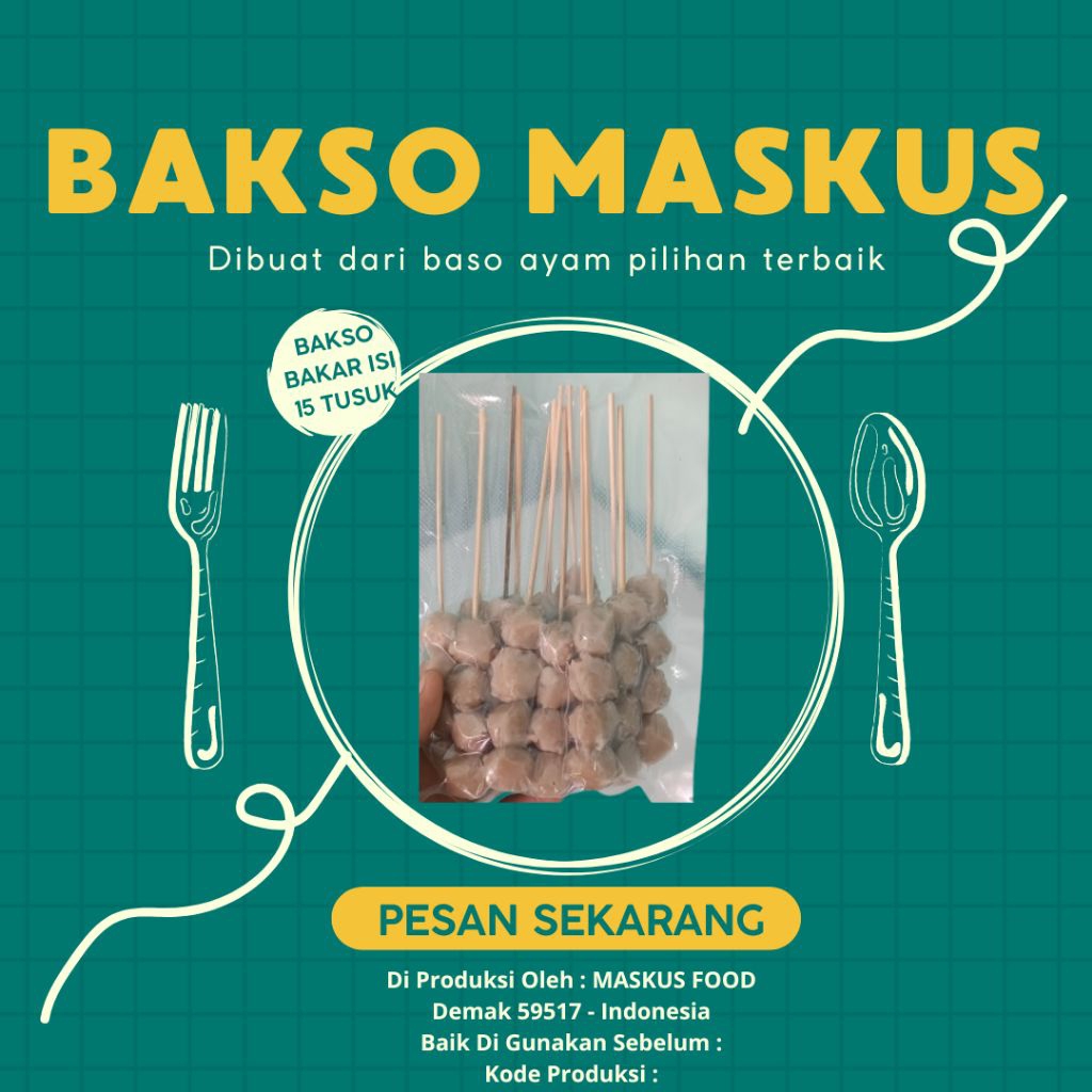 

BAKSO BAKAR PILIHAN TERBAIK TERMURAH ENAK RASANYA KEMASAN FROZEN ISI 15 TUSUK