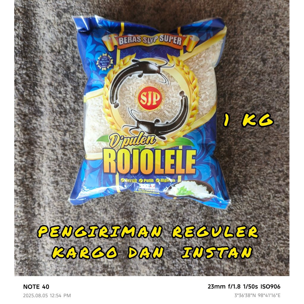 

BERAS ~ CAP ROJOLELE 1KG