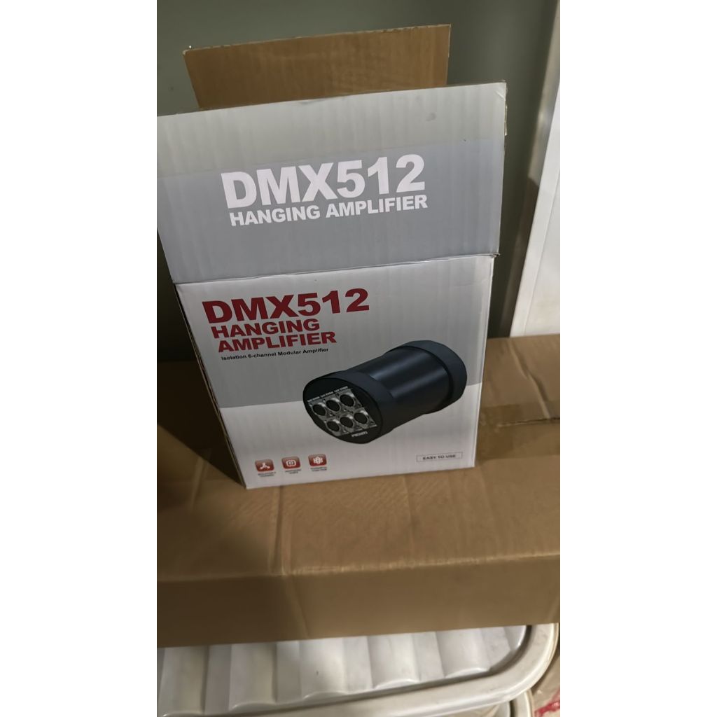 Splitter dmx 6 channel dmx 512 hanghing