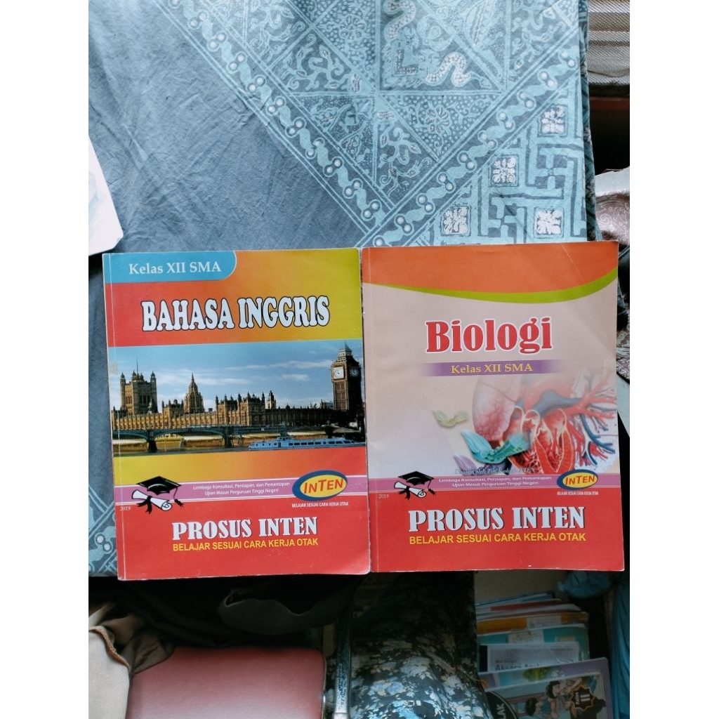 Buku Bekas Prosus Inten Biologi Kelas 12 SMA 2019 Baru
