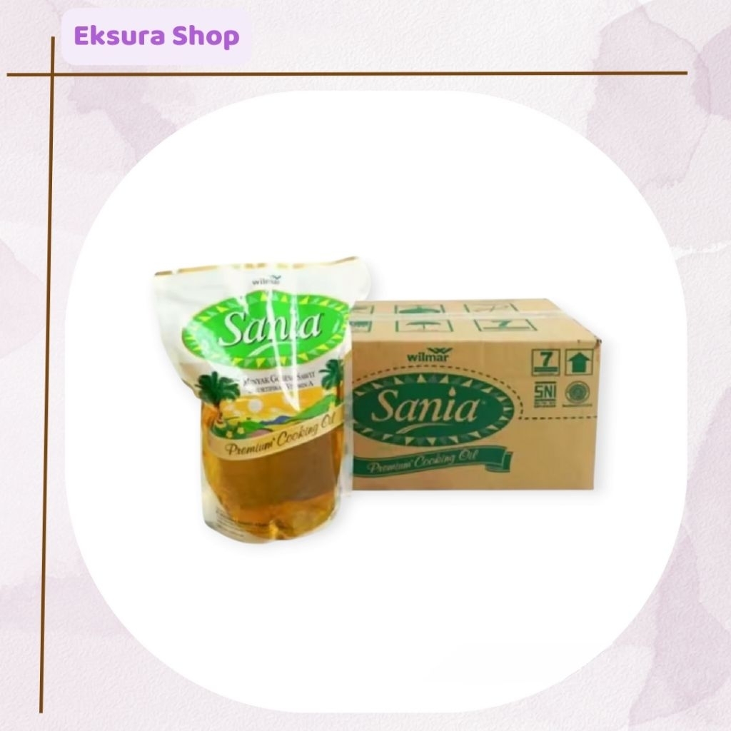 

Minyak Goreng Sania isi 1 Dus ( 6 x 2 Liter)