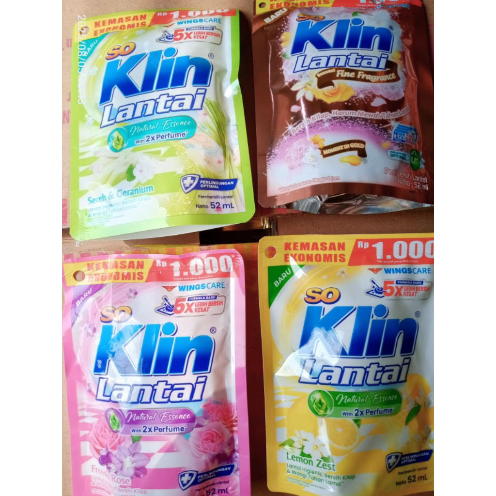 1 lusin so klin lantai pembersih lantai eceran 1000
