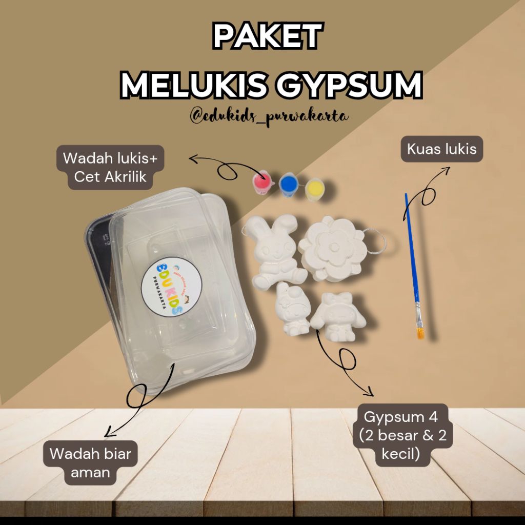 Mewarnai Gypsum
