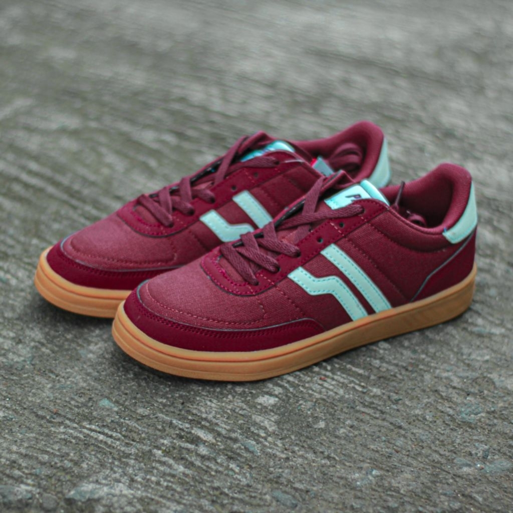 Piero Derby Maroon Gum