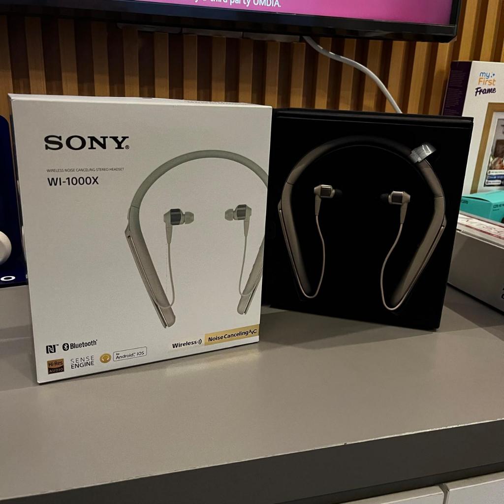 Sony WI-1000X Wireless Noise Canceling Stereo Headset Second Mulus Bekas
