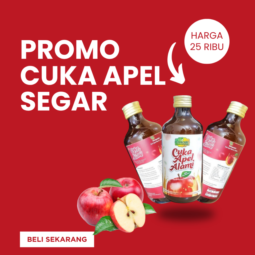 

Cuka Apel Batu Malang SYIFACARE
