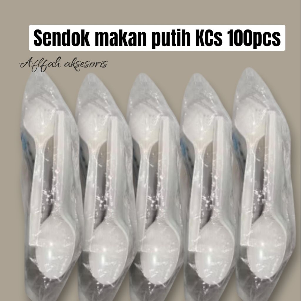 SENDOK MAKAN PUTIH kcs