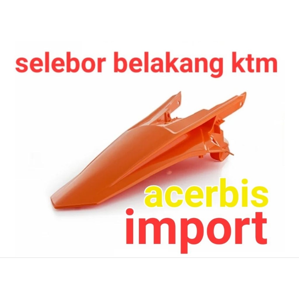selebor belakang ktm 250 - 500 2017 2019 acerbis