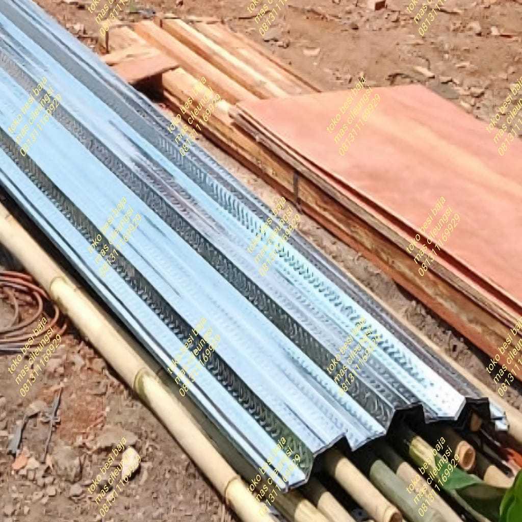 Bondek plat cor murah