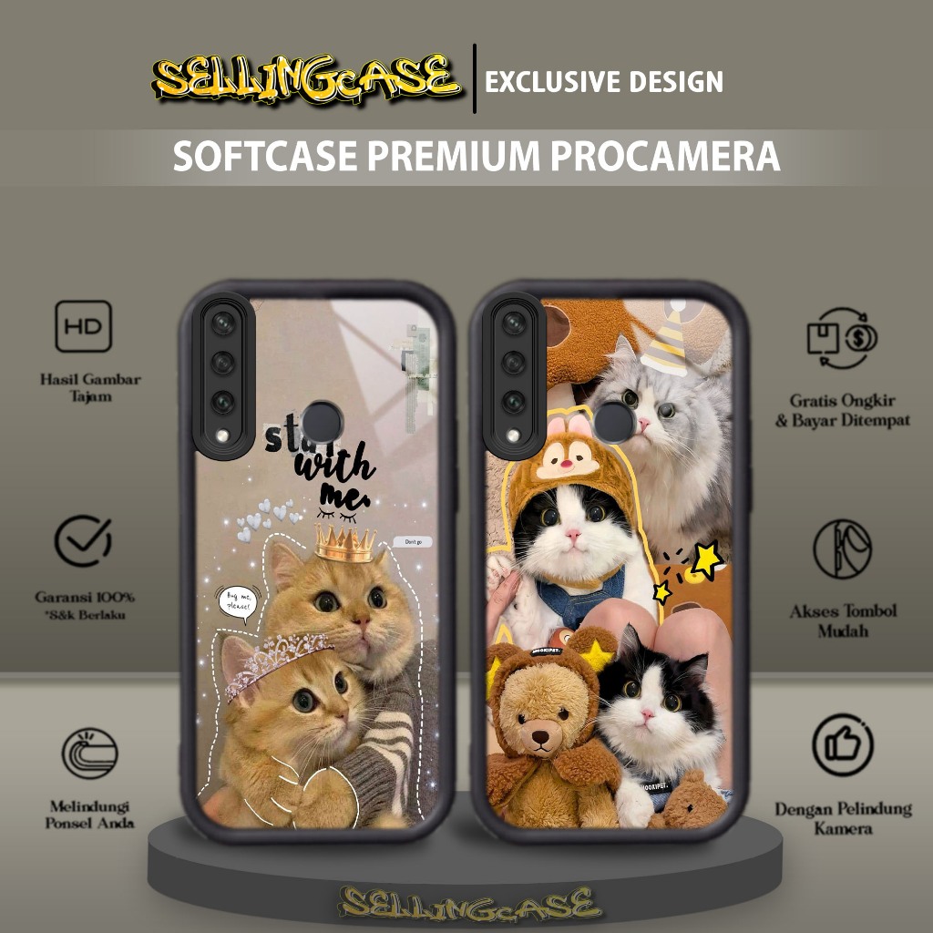 Case Premium Compatible For HUAWEI Y6P 2020 Motif [ KCNG ] Casing Softcase Glossy Anti Jamur