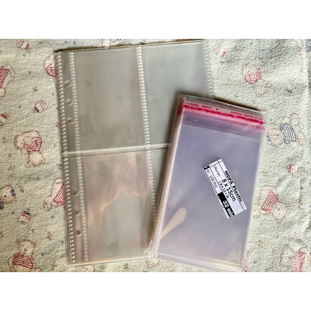 

plastik opp & sleeve binder A5 (baca desk)