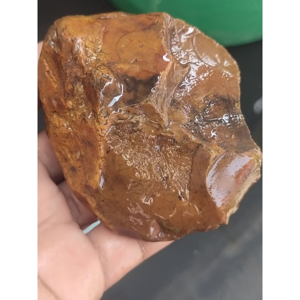 batu kuning coklat Garut Klawing kristal