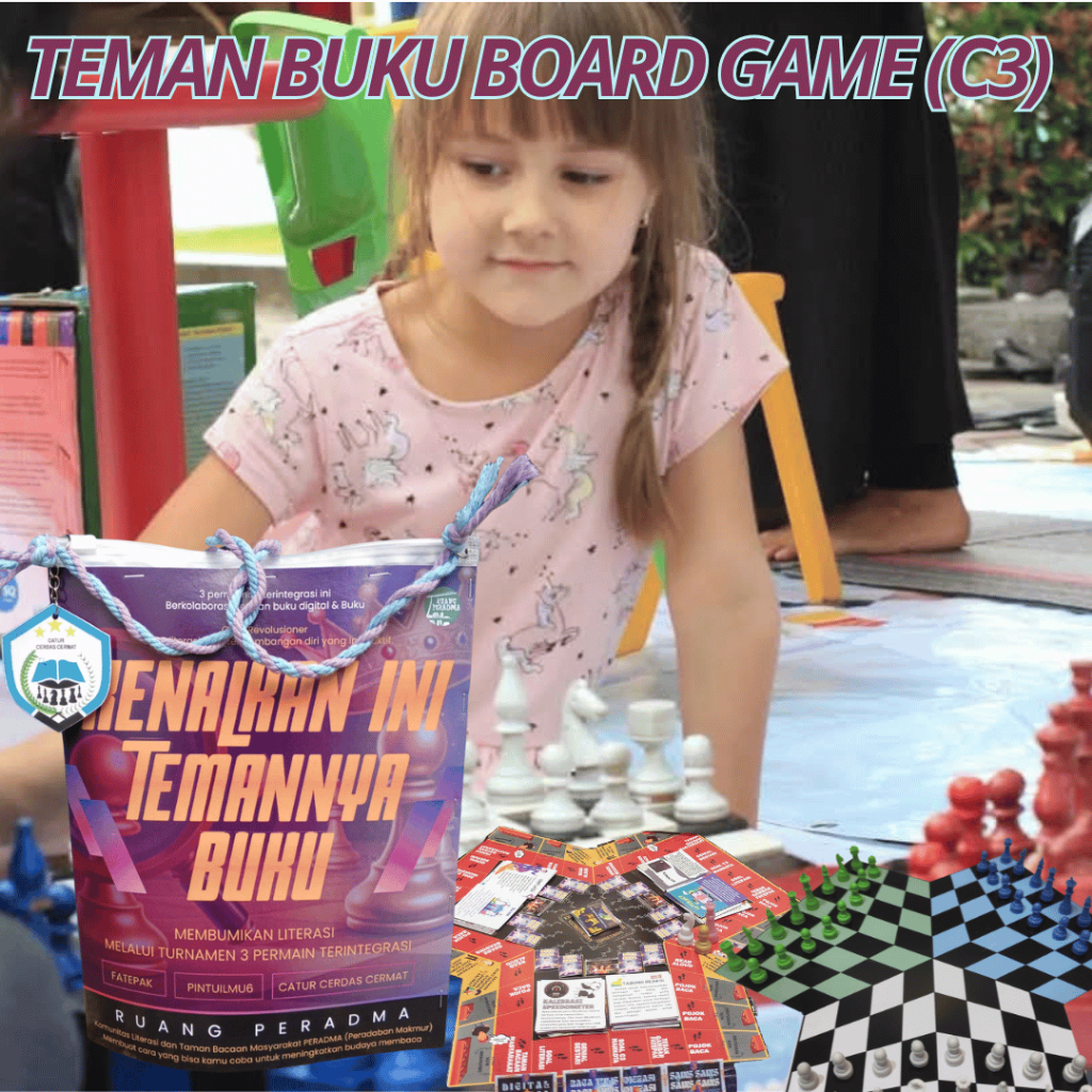 TEMAN BUKU BOARD GAME (C3) GRATIS MENDALI