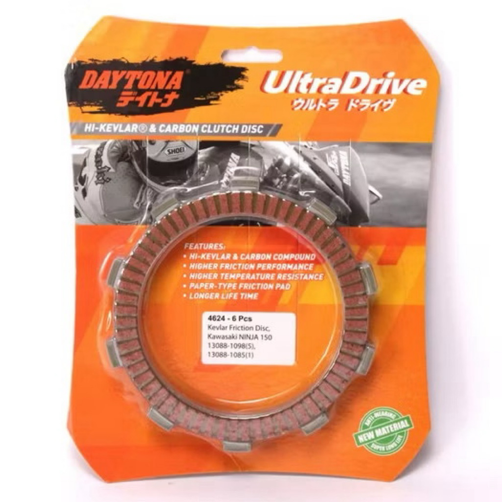 Kampas Kopling Kevlar Daytona Ninja 150R / Ninja RR