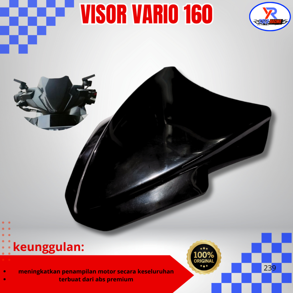 visor vario 110 fi windshield vario 160 visor vario 160 visor honda vario 110/160