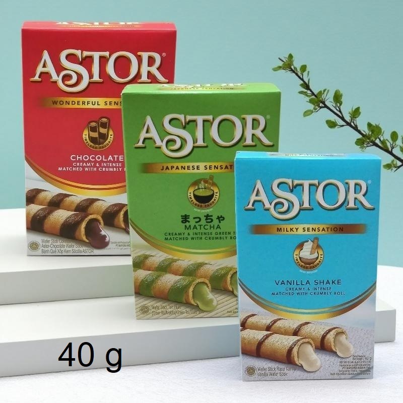 

ASTOR ALL VARIAN 40g Mini Astor Vanila Astor Matcha Astor Coklat 40gr