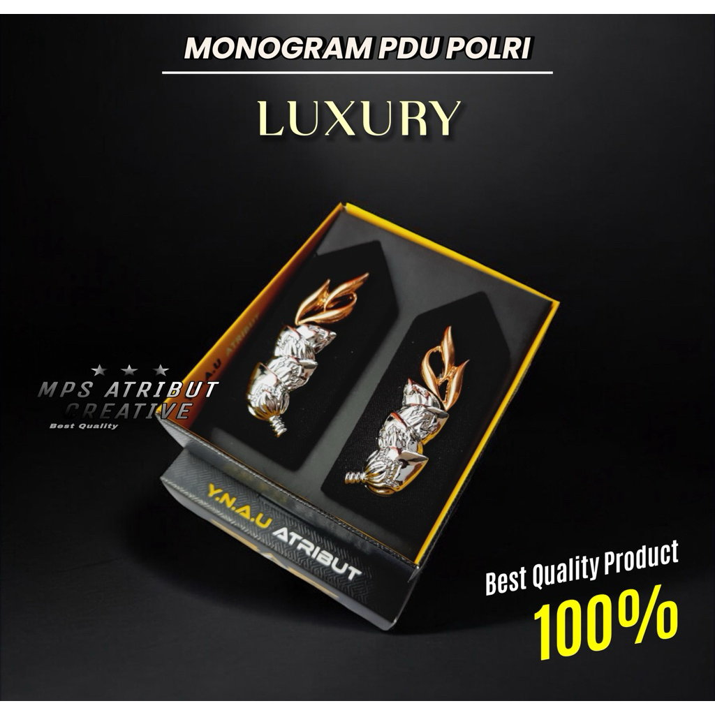 Monogram Pdu Polri / Monogram Full Kain Polri