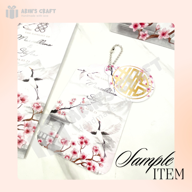 

Sample hangtag, label, dll