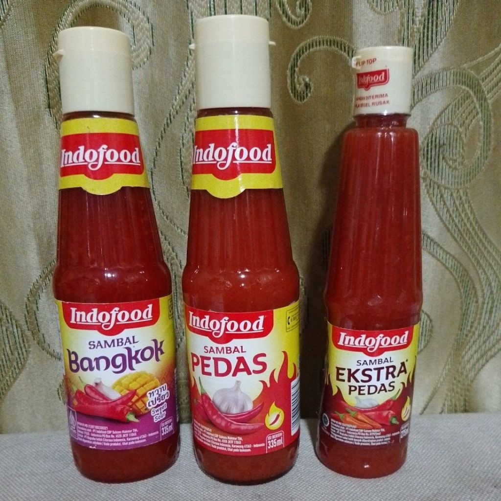 

Indofood saos botol 335 ml