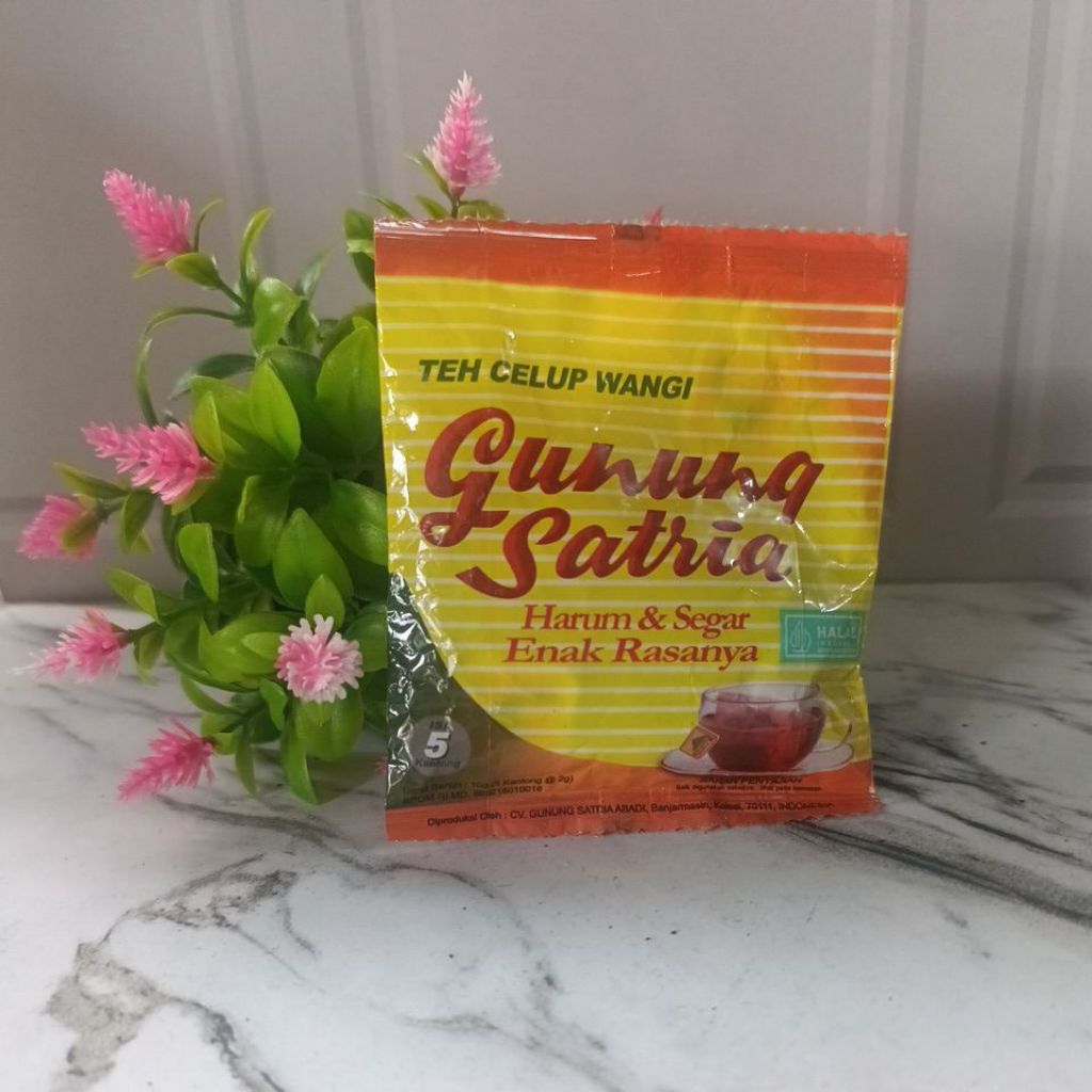 

Teh Gunung Satria Saseat Khas Kalimantan 10gr