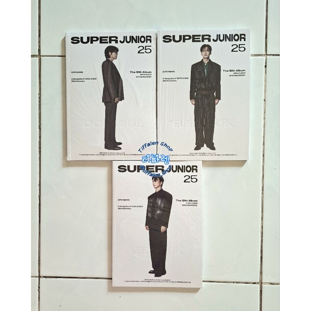 Super Junior - SuperJunior25 (Photobook ver) + POB Ktown | Leeteuk Donghae Eunhyuk