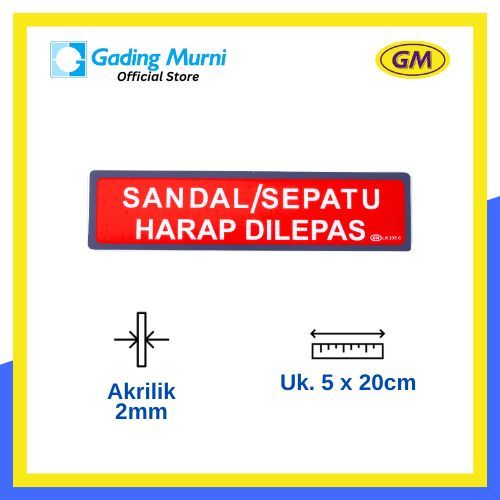 

GM LABEL SANDAL SEPATU HARAP DI LEPAS LK-235C KECIL WARNA