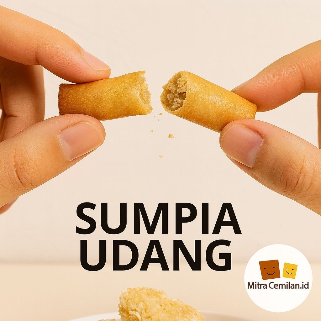 

SUMPIA MINI 500 GRAM, SNACK UDANG, SUMPIA ISI UDANG, SNACK UDANG EBI, JAJANAN IMLEK, JAJANAN JAMAN DULU // SNACK UDANG MITRACEMILANID