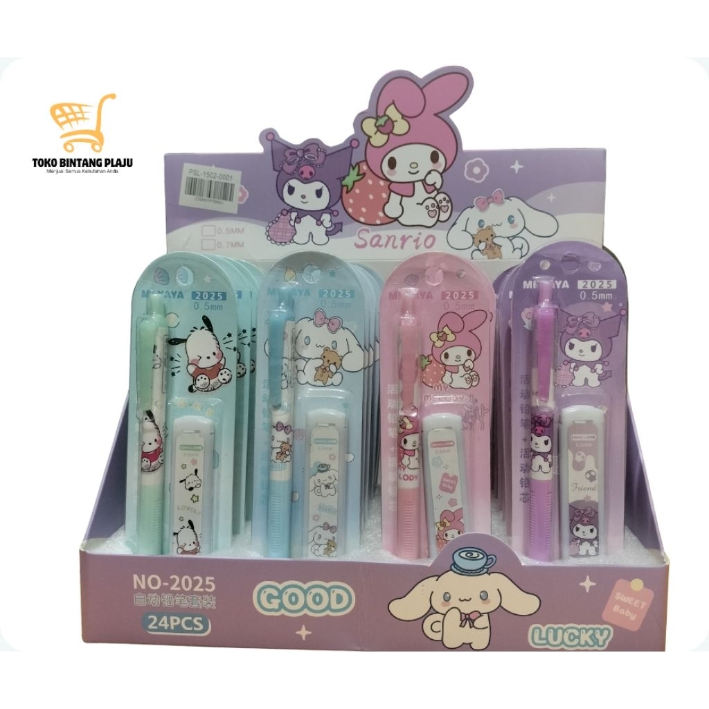 

PENSIL MEKANIK SET ISI 0,5MM