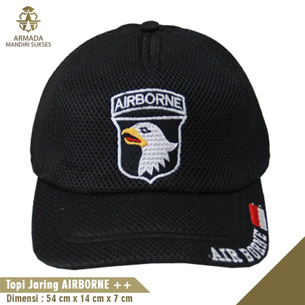 Topi Jaring Airborne ++ | Topi Jaring