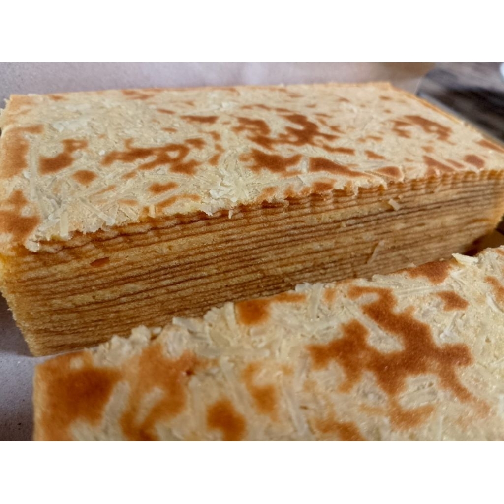 

Kue Basah Lapis Legit Susu Spikoe Keju Bangka - Premium Murah- Kemasan Vacuum
