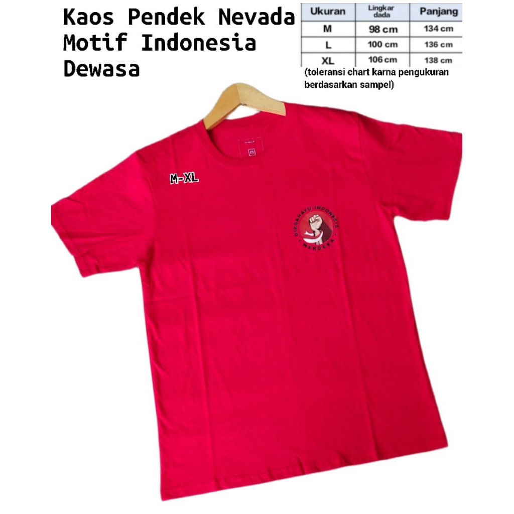 kaos kemerdekaan by nevada