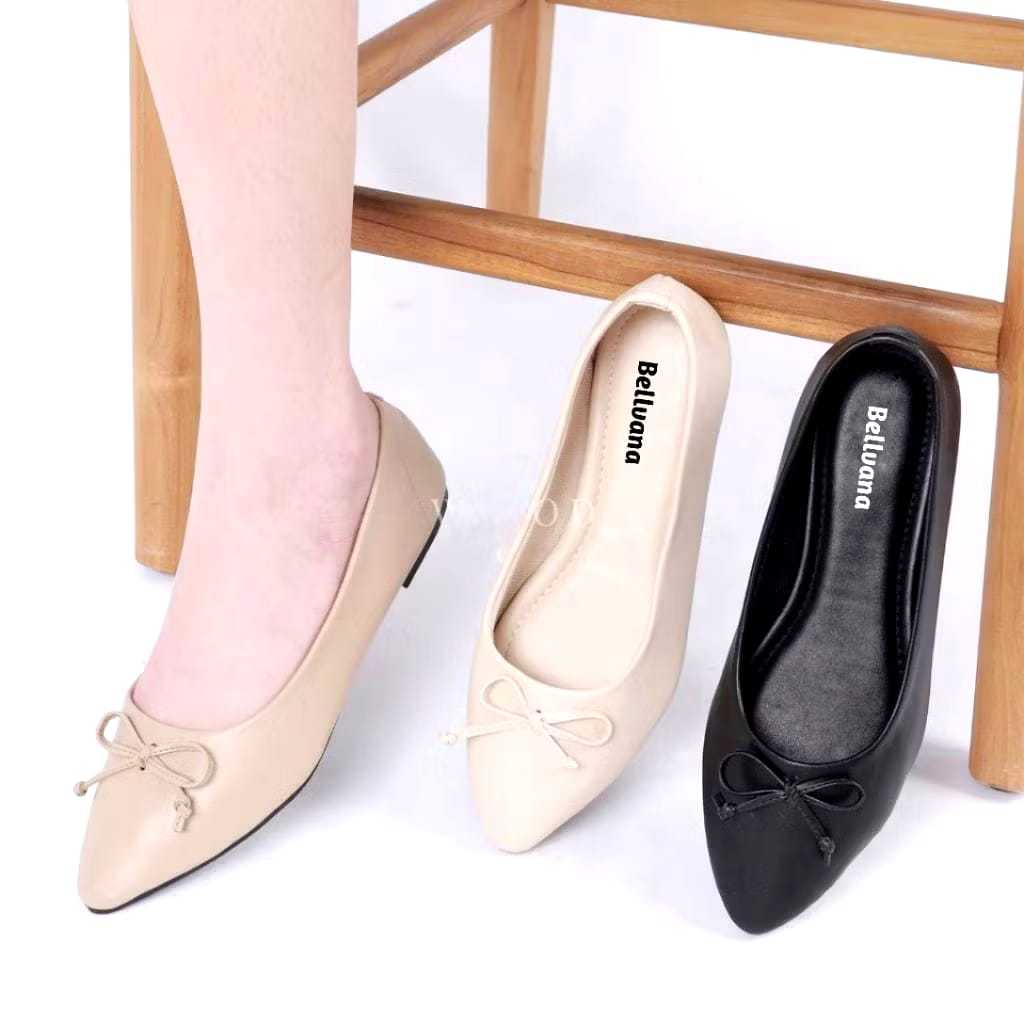 Flatshoes Wanita Big Size 41 42 43 44 45 V006