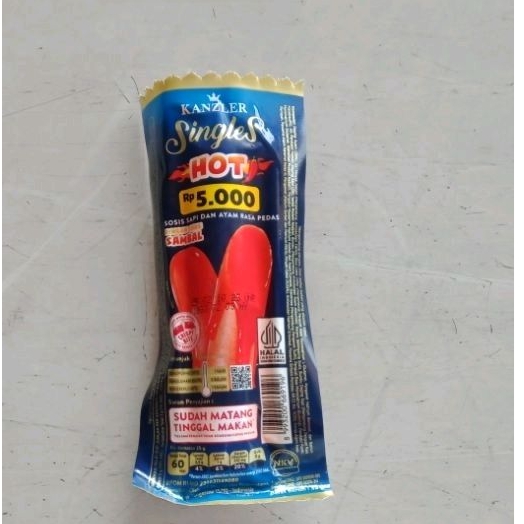 

kanzler singles sosis Hot 35g