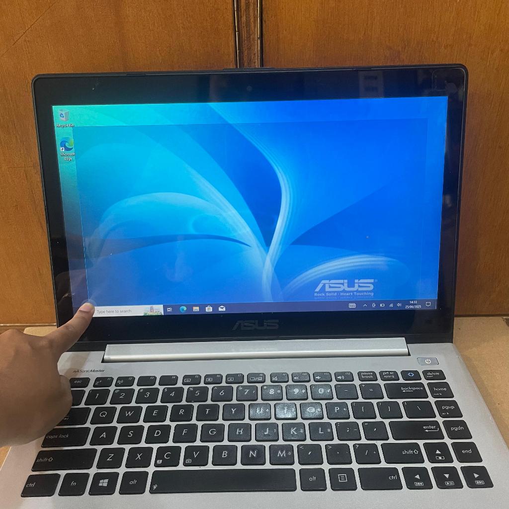 LAPTOP SECOND,Laptop Asus S400CA, Core i3-3317U, Ram 4/500Gb, Hd Graphics 4000, #Touchscreen, Lengka