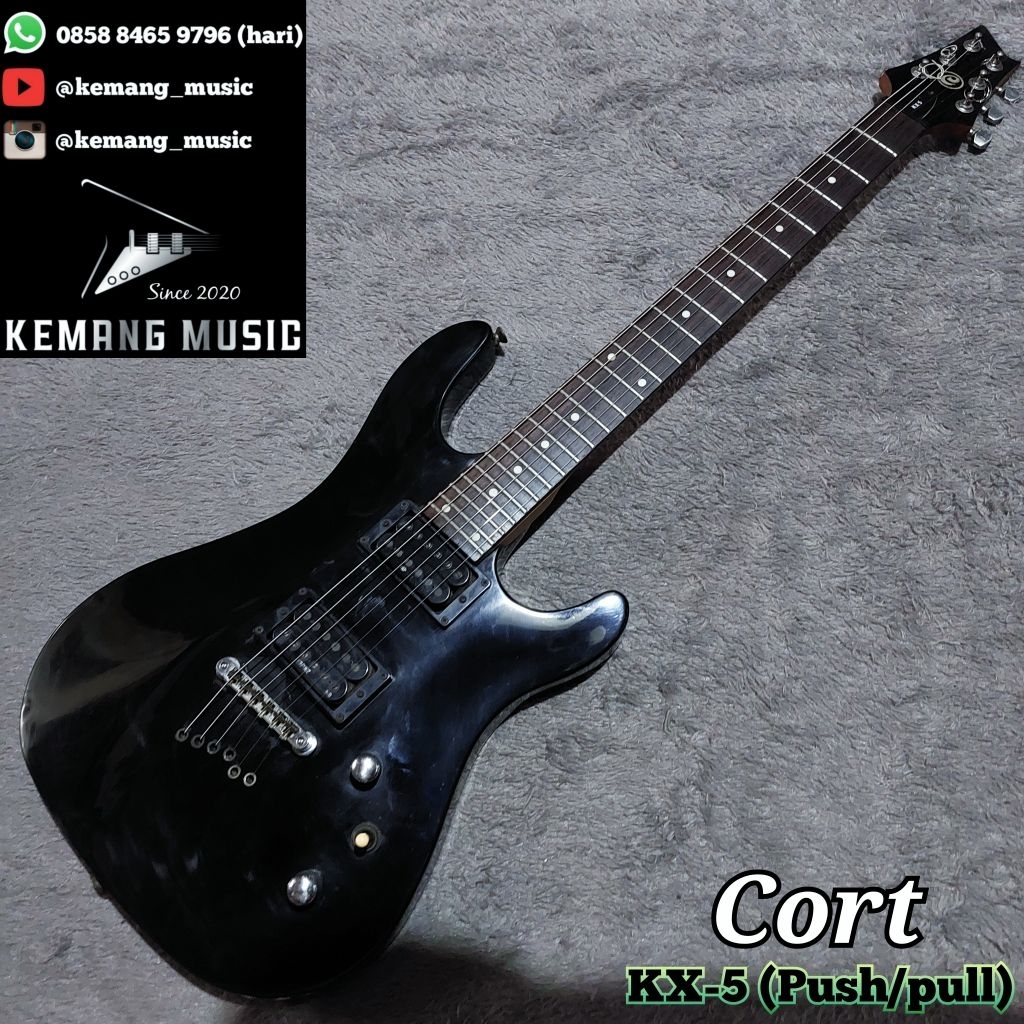 Cort kx5 gitar bekas original humbucker single coil