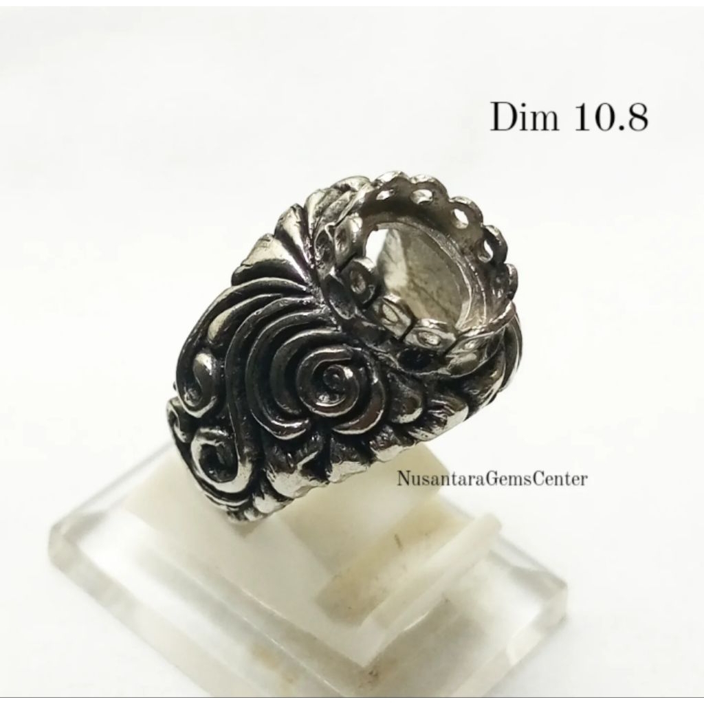 Cincin Emban Alpaka Custome Ukir Antik