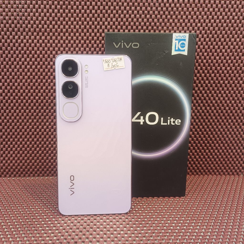 VIVO V40 Lite RAM 8/256GB Mulus Fullset - HP Second Murah Berkualitas dan Bergaransi