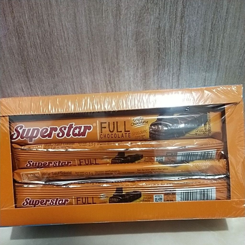 

Superstar / Wafer Salut Cokelat isi 20 bungkus