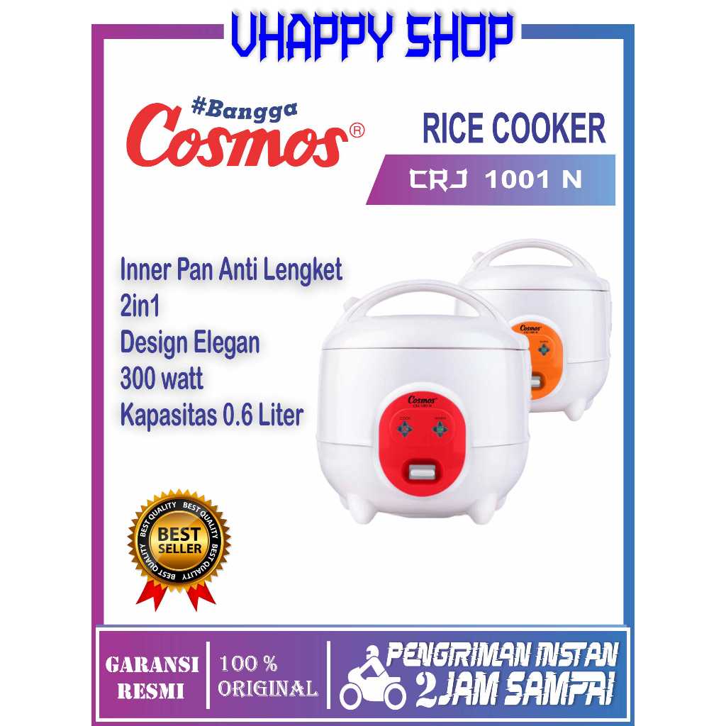 COSMOS MINI RICE COOKER MAGIC COM / Rice Cooker Mini crj 1001 n