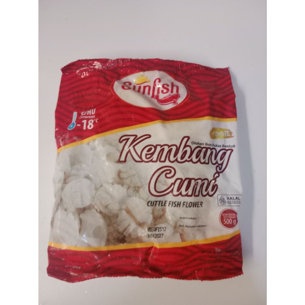 

Sunfish kembang cumi 500gr