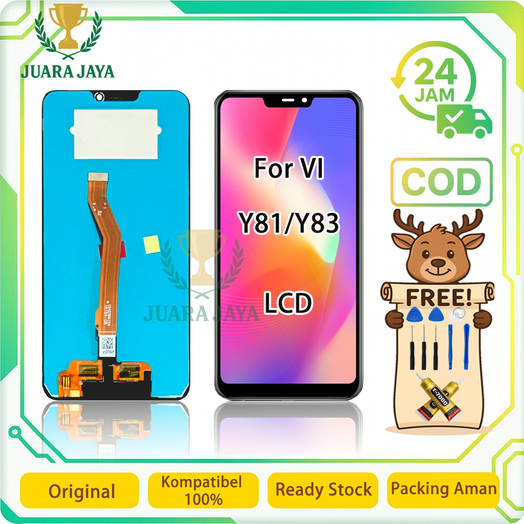 LCD FOR VIVO Y81 / Y83  UNIVERSAL FULLSET Touchscreen LCD HP OG TOUCHSCREEN