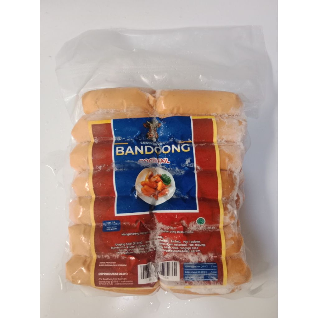 

Bandoong cocktail sosis isi 28