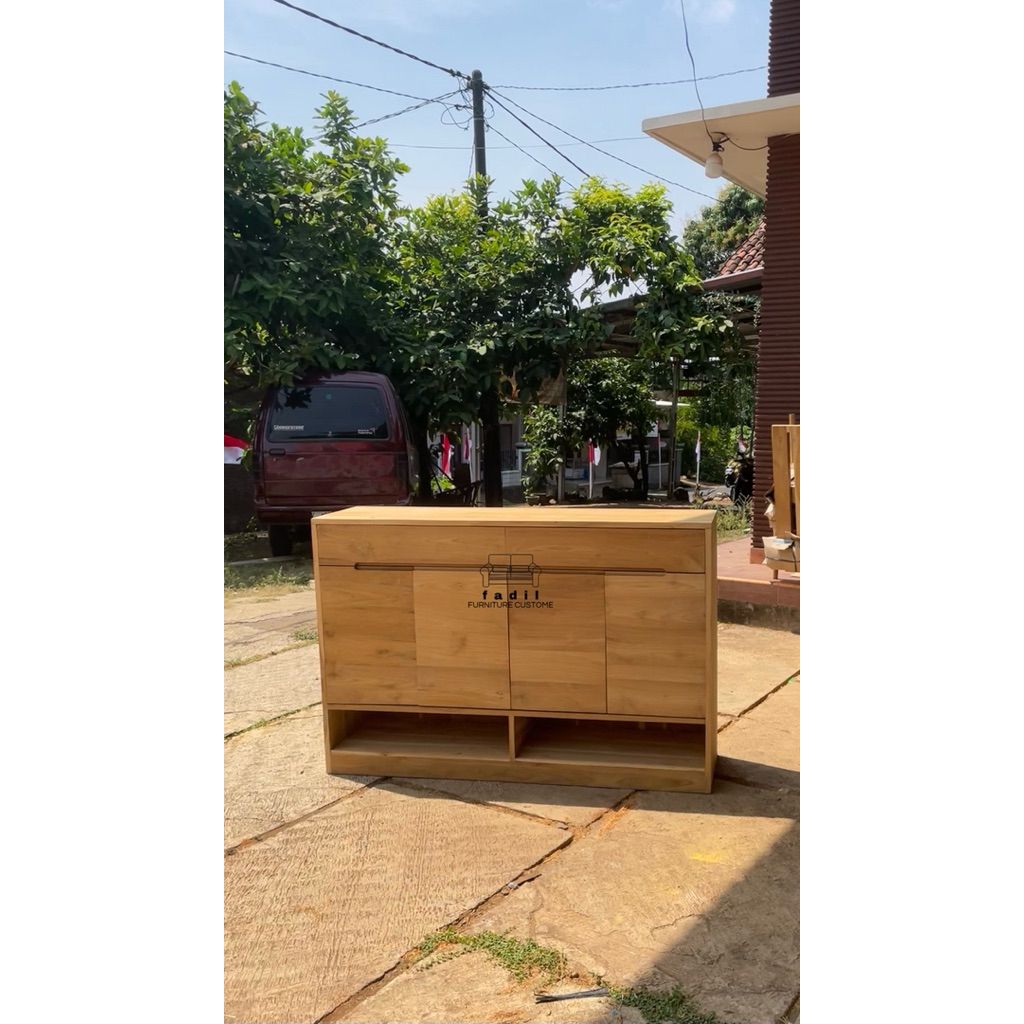 Bufet Tv Bufet Tv Kayu Jati Bufet Tv Minimalis