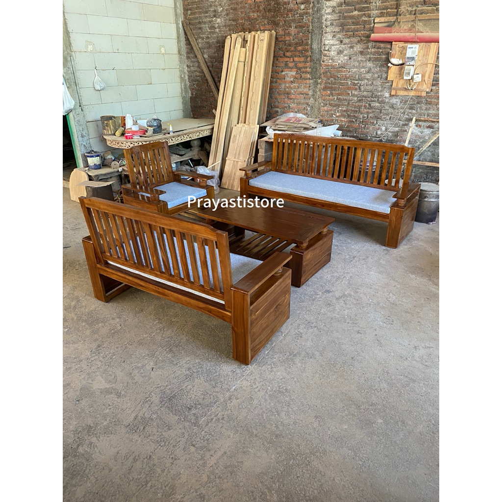 Kursi Tamu Minimalis Jati Set Kursi Tamu Minimalis Modern Jati Kursi Tamu Jati